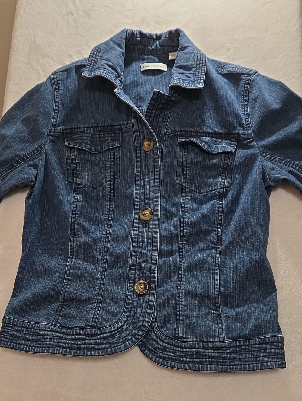 Coldwater Creek Blue Jean Jacket - Denim